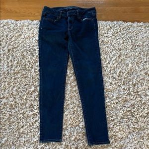 dark wash super stretch jeans